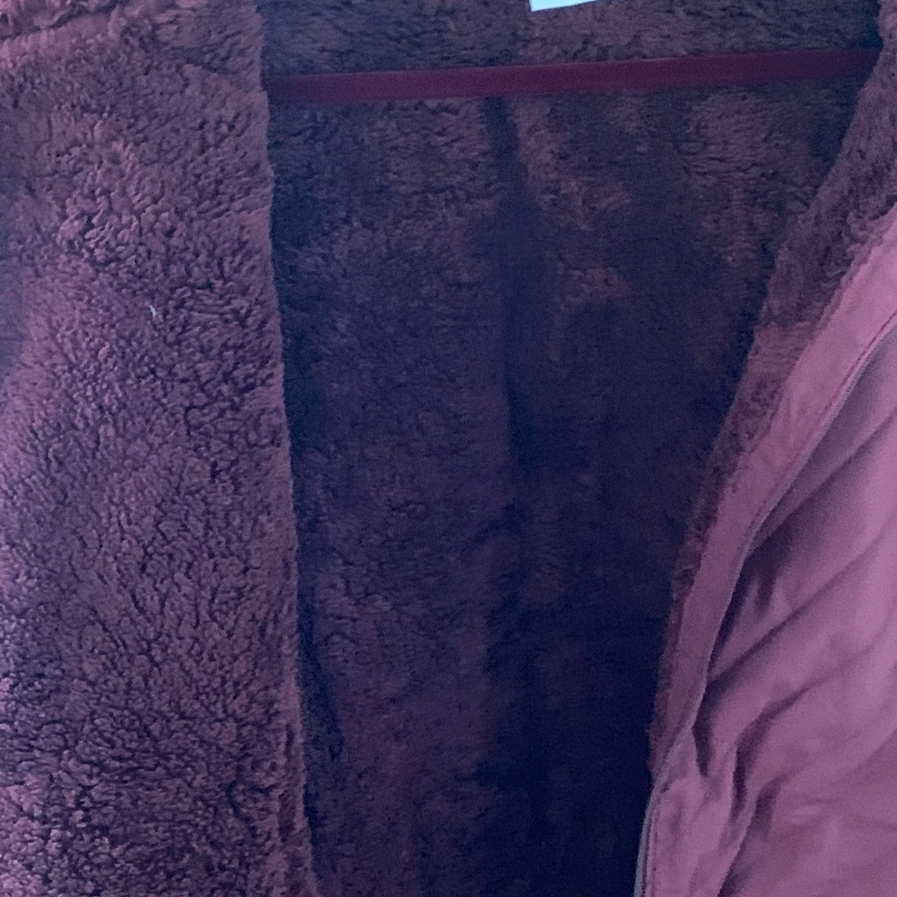 Quilted vest with soft lining.